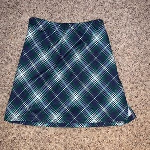 Plaid skirt
